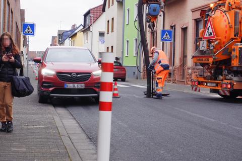Verkehrsbrennpunkt Weisenauer Straße in Rüsselsheim