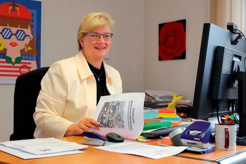 Bürgermeisterin Britta Löhr (parteilos).