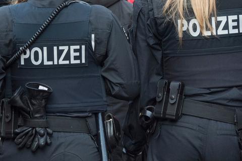 Einsatzteam der Polizei. Symbolfoto: dpa