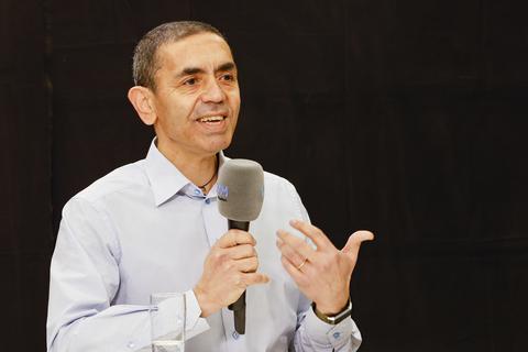 Der Vorstandsvorsitzende von Biontech, Prof. Dr. Ugur Sahin.  Foto: Sascha Kopp