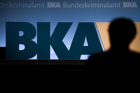 Ein Teilnehmer einer BKA-Veranstaltung in Wiesbaden. Symbolfoto: dpa