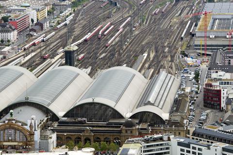 Der Frankfurter Hauptbahnhof. Archivfoto: dpa 