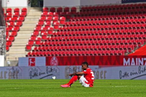 Keine Zuschauer – und wenige Punkte: Der enttäuschte 05-Youngster Ridle Baku. Foto: rscp