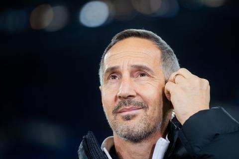 Eintracht-Trainer Adi Hütter befürwortet einen Gehaltsverzicht von Spielern und Trainern. Foto: dpa