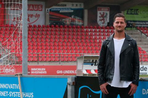 Hendrik Starostzik soll künftig der Leader in der Defensive des FC Gießen sein. Foto: Steffen Bär 