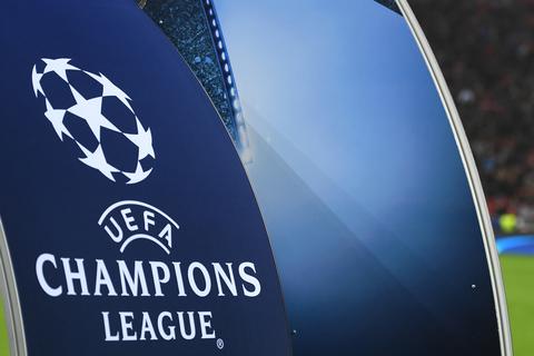 Das Emblem der Champions League. Foto: dpa