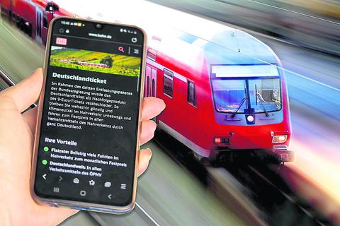 Das Deutschlandticket für 49 Euro wird im Mai eingeführt.  